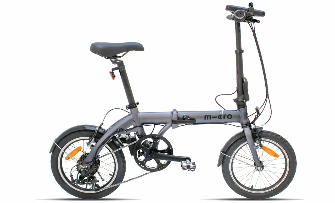 Micro E-Bike - Faltrad , Grau, Unisize Micro E-Bike - Faltrad , Grau, Unisize