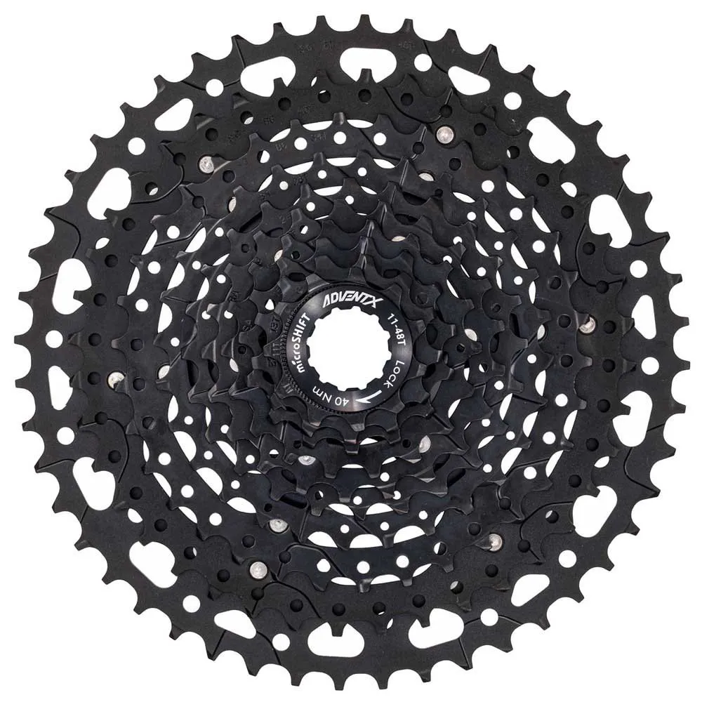 microSHIFT Advent X G104 Kassette, Black, 10s, 11-48t microSHIFT Advent X G104 Kassette, Black, 10s, 11-48t
