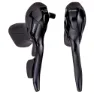 microSHIFT Advent X M100a Bremshebel-set Mit Schalthebel, Black, 10s
