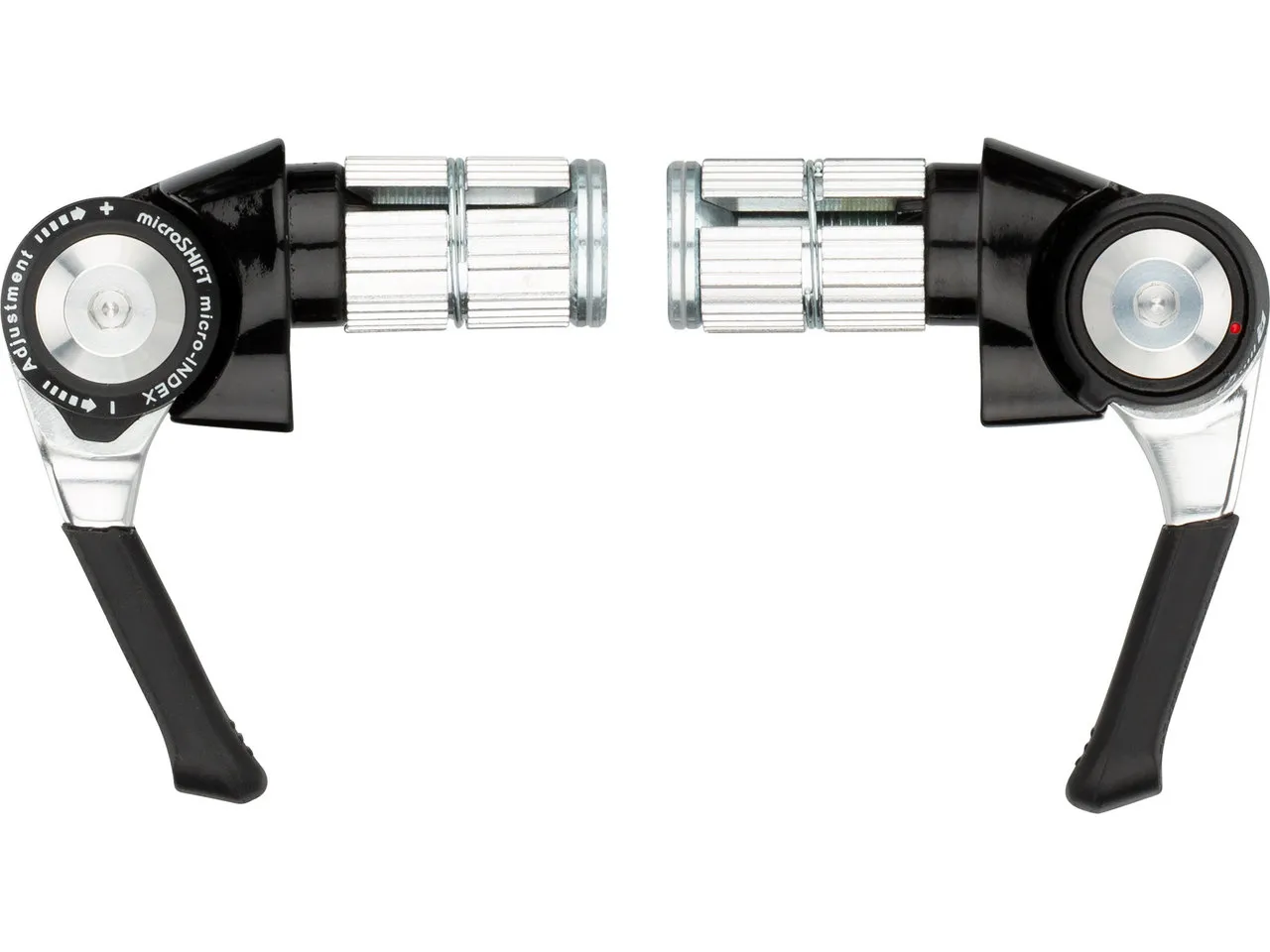 microSHIFT BS-T09 v+h Set Lenkerendschalthebel 2-/3-/9-fach, Schwarz, 2/3 x 9 fach microSHIFT BS-T09 v+h Set Lenkerendschalthebel 2-/3-/9-fach, Schwarz, 2/3 x 9 fach