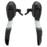 microSHIFT Centos Schalthebel-set, Black / white, 2 x 10s
