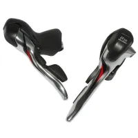 microSHIFT Dreifach-Rennrad-Schalthebelpaar aus Alu, Shimano-kompatibel außer Tiagra 4700 Unisex microSHIFT Dreifach-Rennrad-Schalthebelpaar aus Alu, Shimano-kompatibel außer Tiagra 4700 Unisex