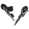 microSHIFT Dreifach-Rennrad-Schalthebelpaar aus Alu, Shimano-kompatibel außer Tiagra 4700 Unisex, silber, 10sp