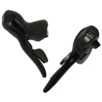 microSHIFT Dreifacher Alu-Schalthebel für die Straße, Shimano-kompatibel Unisex microSHIFT Dreifacher Alu-Schalthebel für die Straße, Shimano-kompatibel Unisex