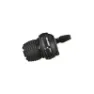 microSHIFT Gangschaltung Twist 3V Unisex, schwarz, TU