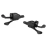 microSHIFT Marlo Lt Schalthebel-set, Black, 3 x 9s