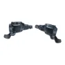 microSHIFT Mtb Schalthebel-set, Black, 3 x 7s