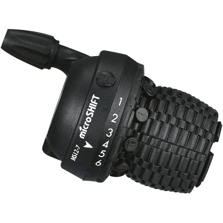 microSHIFT Rechter Stick Twist Unisex, schwarz, TU