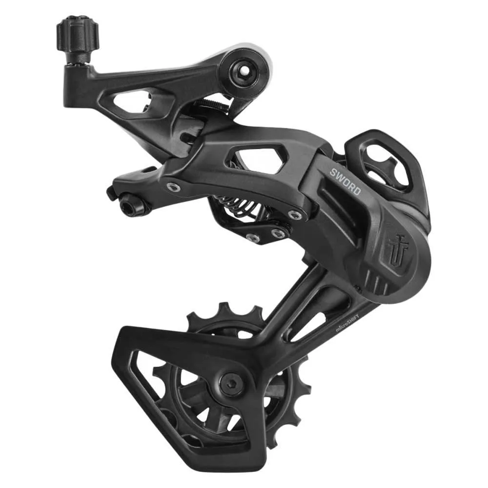 microSHIFT Sword 1x9s Fahrradkomponentengruppe, Black, One Size