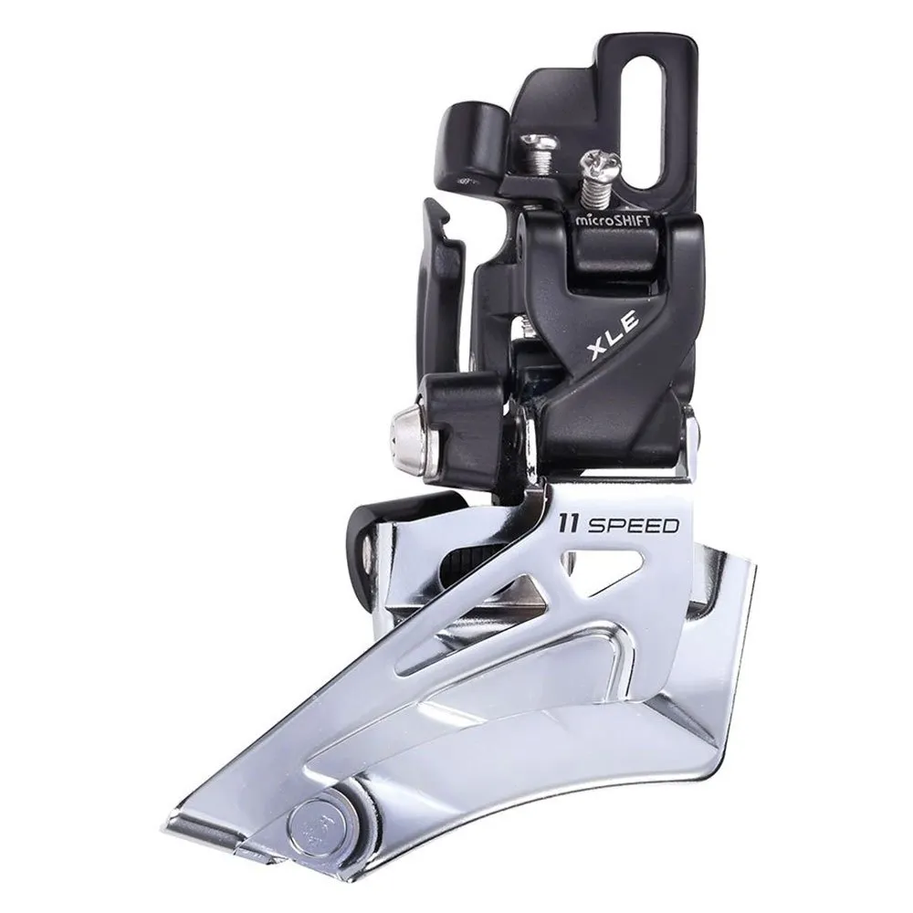 microSHIFT Umwerfer, Black / silver, 2 x 11s microSHIFT Umwerfer, Black / silver, 2 x 11s