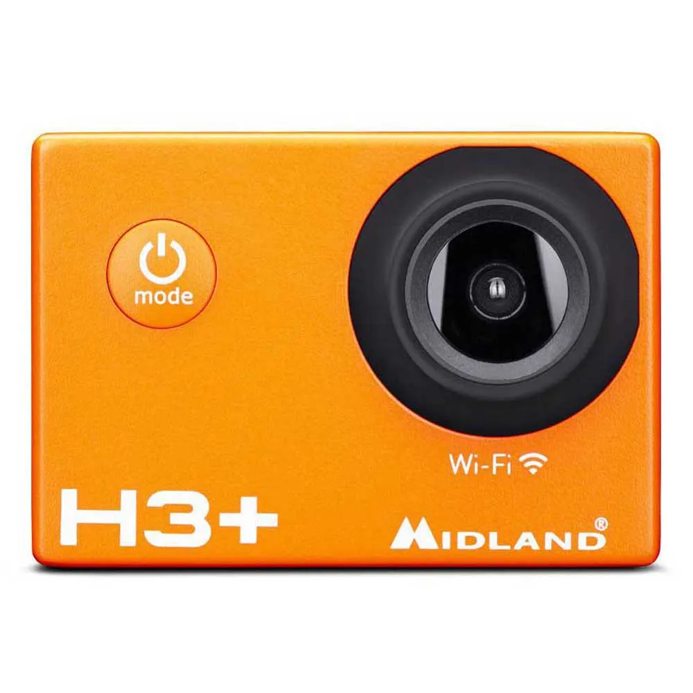 Midland H3+ Action-kamera, Orange, One Size Midland H3+ Action-kamera, Orange, One Size