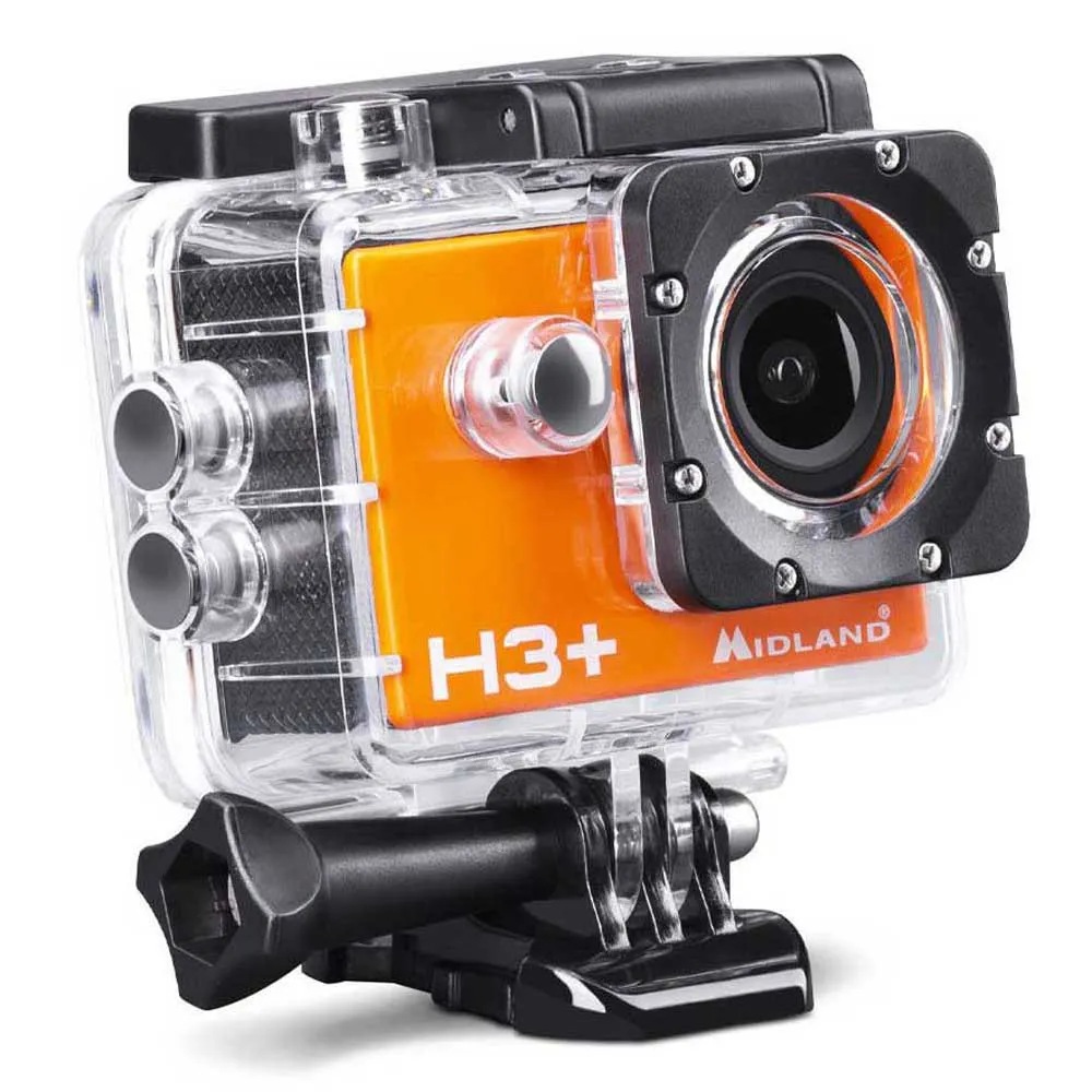 Midland H3+ Action-kamera, Orange, One Size Midland H3+ Action-kamera, Orange, One Size
