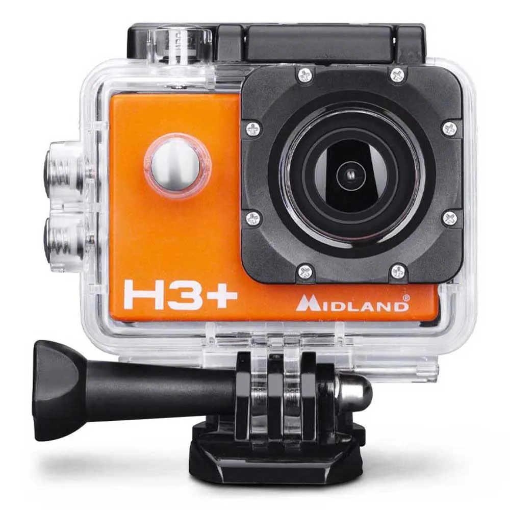 Midland H3+ Action-kamera, Orange, One Size Midland H3+ Action-kamera, Orange, One Size