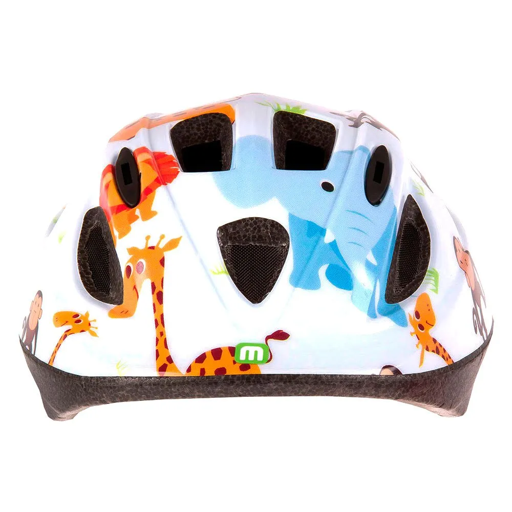 Mighty Zoo Junior-helm, White