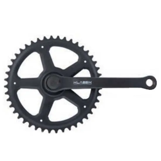 Mijnen Pieper 1s 1/2 X 3/32´´ Kurbelgarnitur, Black, 170mm, 44t Mijnen Pieper 1s 1/2 X 3/32´´ Kurbelgarnitur, Black, 170mm, 44t