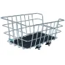 Mijnen Pieper Around College Wide Mesh Korb, Silver, One Size