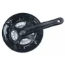 Mijnen Pieper Wing Kurbelgarnitur, Black / silver, 170mm, 42/34-24t