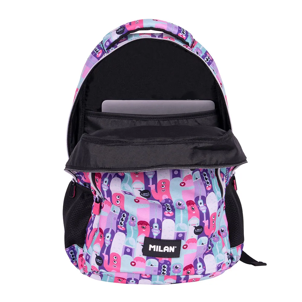 Milan 2 Schulrucksäcke Mit Reißverschluss Aliens 2 Sonderedition 21l, Multicolor Milan 2 Schulrucksäcke Mit Reißverschluss Aliens 2 Sonderedition 21l, Multicolor
