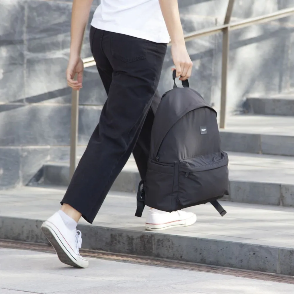 Milan 2-zip Urban Classic Shadow-serie Rucksack 22l, Black Milan 2-zip Urban Classic Shadow-serie Rucksack 22l, Black