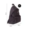 Milan 2-zip Urban Classic Shadow-serie Rucksack 22l, Black