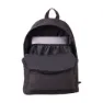 Milan 2-zip Urban Classic Shadow-serie Rucksack 22l, Black
