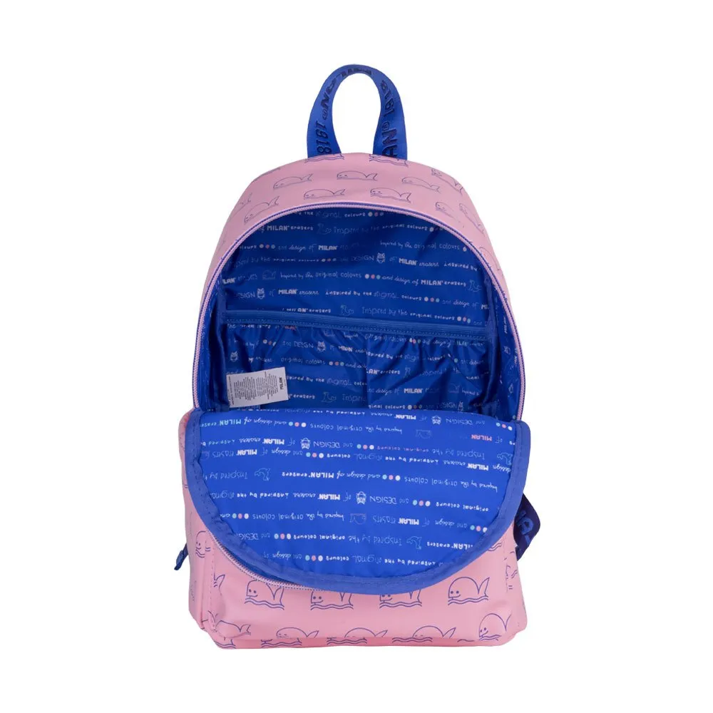 Milan Casual School 460 Kollektion Seit 1918 Rucksack 9.5l, Pink