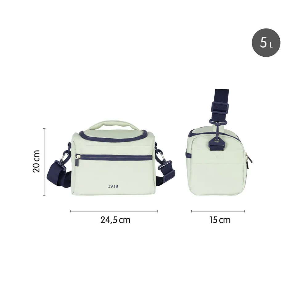 Milan Große Kapazität 430 Kollektion Lunchbox Seit 1918 5l, Green