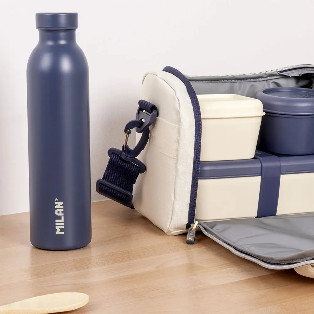 Milan Große Kapazität 430 Kollektion Lunchpaket Seit 1918 5l, Beige
