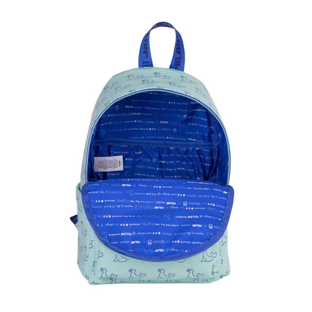 Milan Informelle Schule 460 Seit 1918 Sammlung Rucksack 9.5l, Green