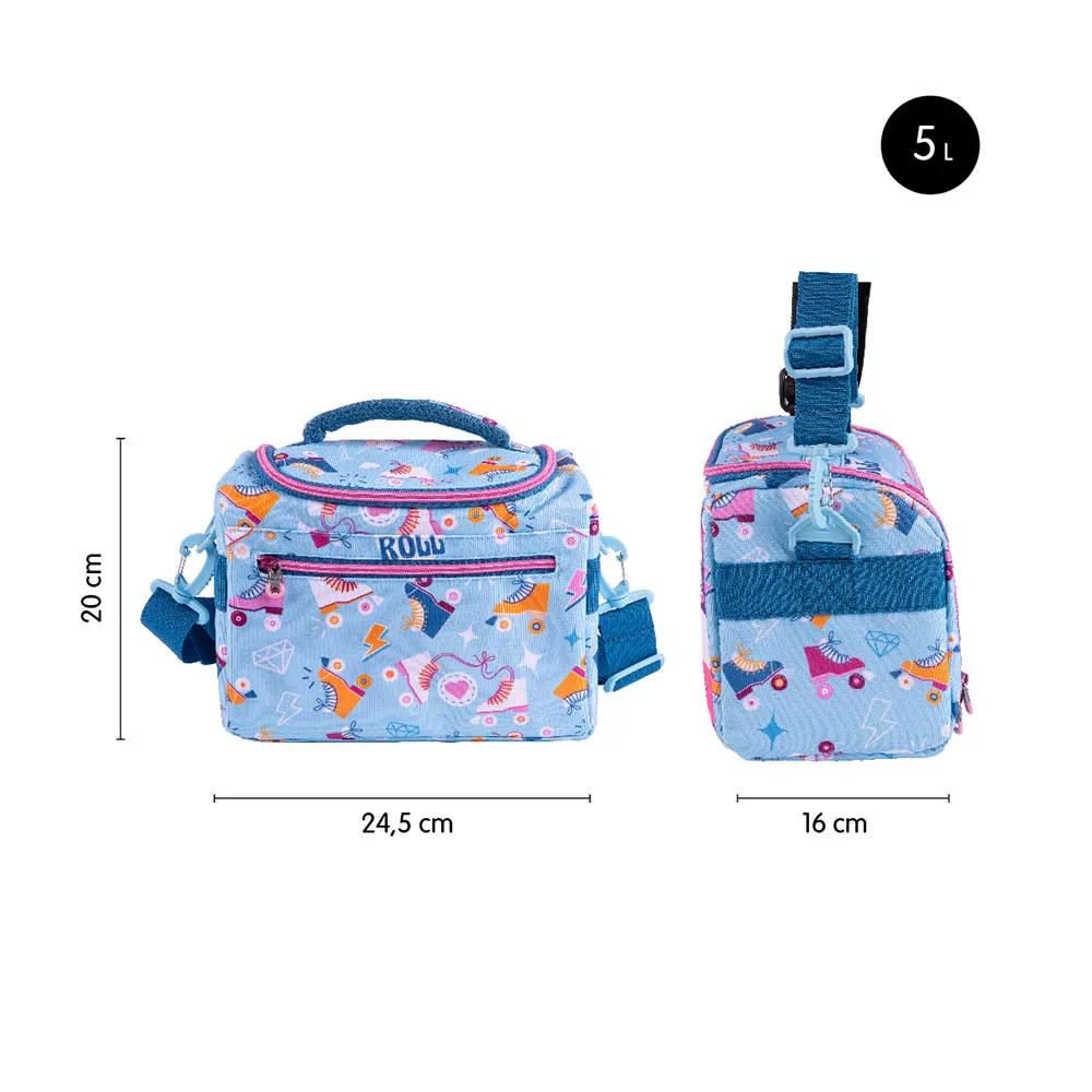 Milan Isotherme Lebensmitteltasche Große Kapazität Rollen 2 Sonderserie 5l, Multicolor