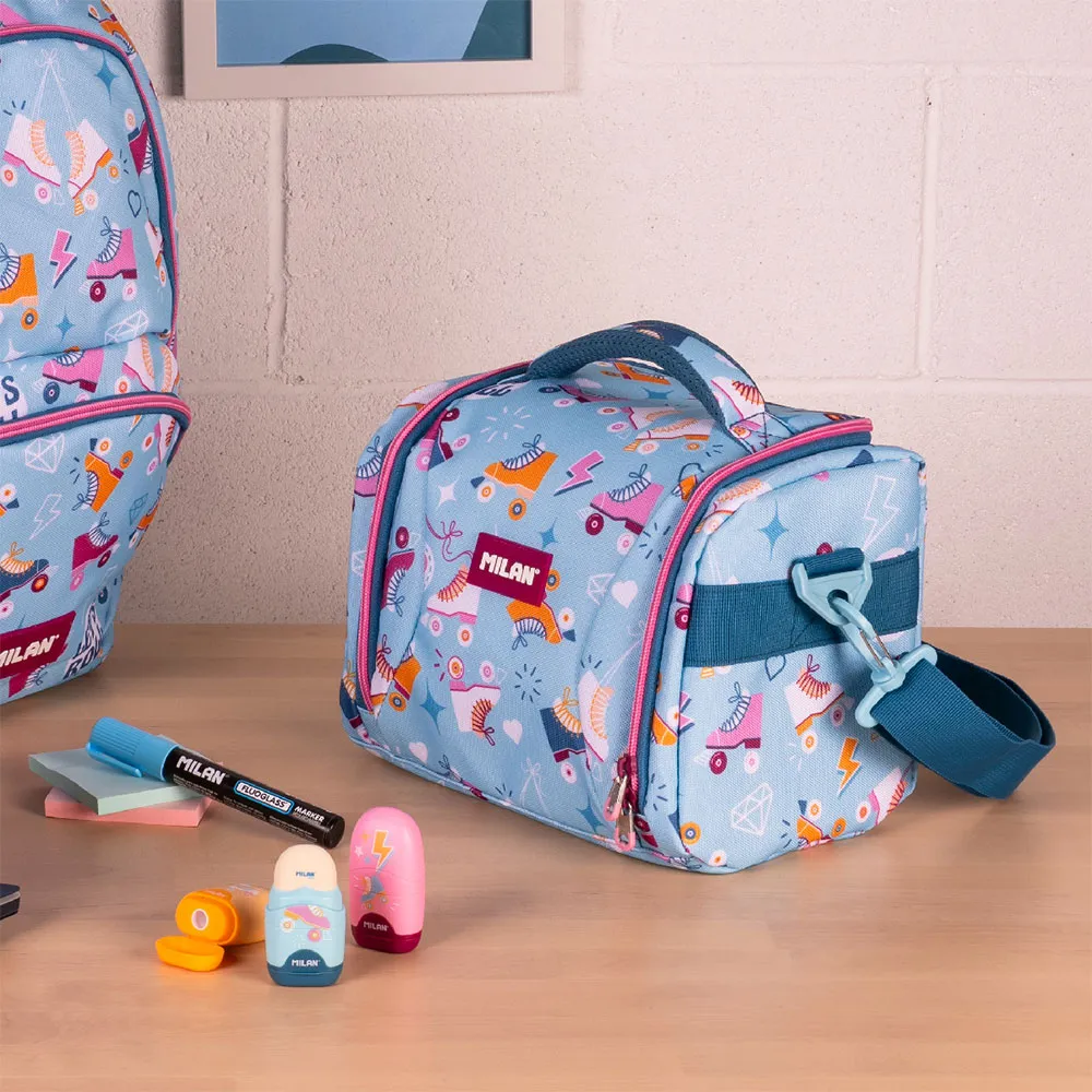 Milan Isotherme Lebensmitteltasche Große Kapazität Rollen 2 Sonderserie 5l, Multicolor