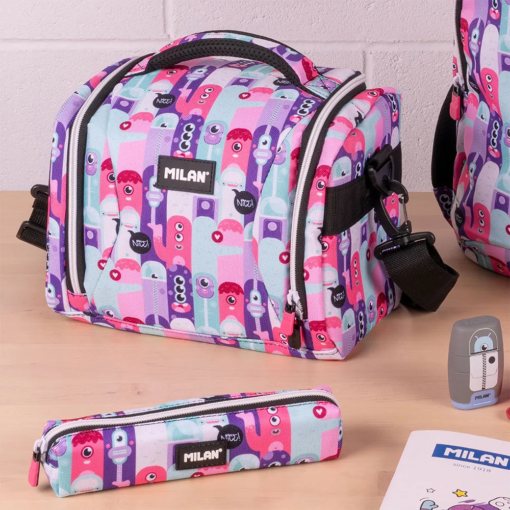 Milan Isotherme Lebensmitteltasche Großes Fassungsvermögen Aliens 2 Sonderedition 5l, Multicolor