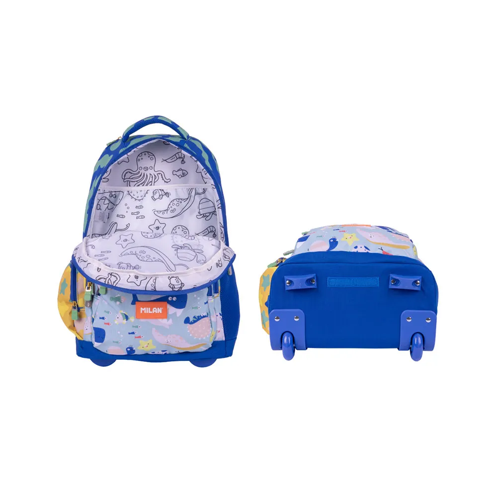 Milan Odyssey Special Series 6 Zip Rollrucksack 25l, Blue
