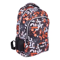 Milan Schulrucksack Mit 2 Reißverschlüssen Finger Spezialserie 21l