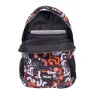 Milan Schulrucksack Mit 2 Reißverschlüssen Finger Spezialserie 21l, Multicolor
