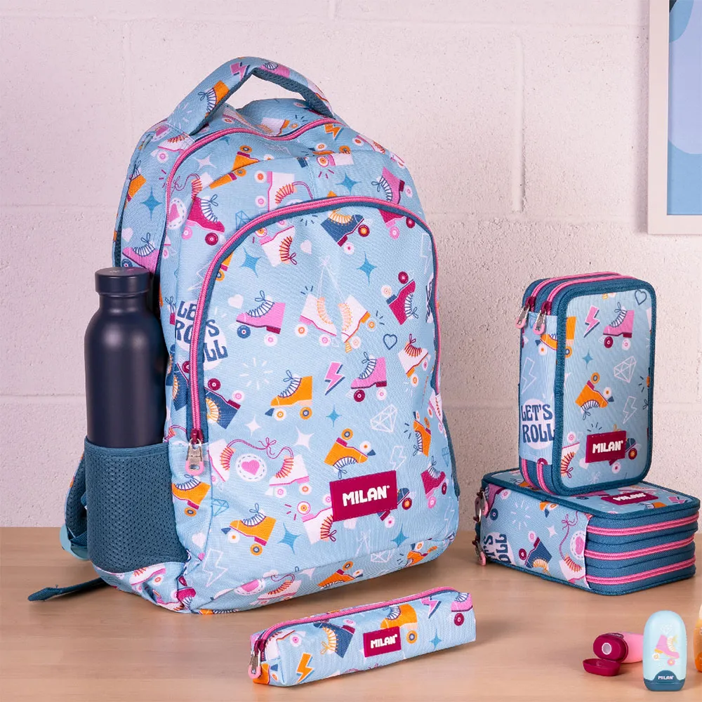 Milan Schulrucksack Mit Rollen 2 Zipped 2 Special Series 21l, Multicolor