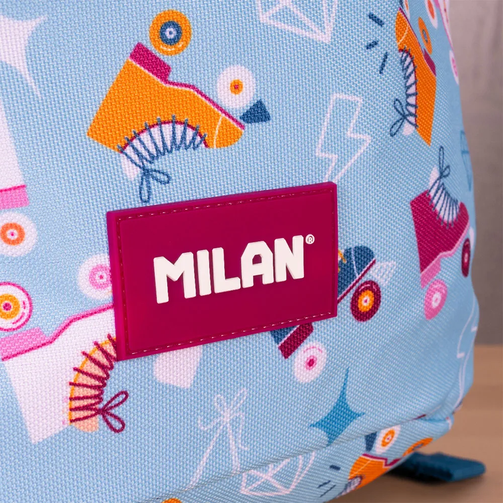 Milan Schulrucksack Mit Rollen 4 Reißverschlüsse 2 Special Series 25l, Multicolor Milan Schulrucksack Mit Rollen 4 Reißverschlüsse 2 Special Series 25l, Multicolor