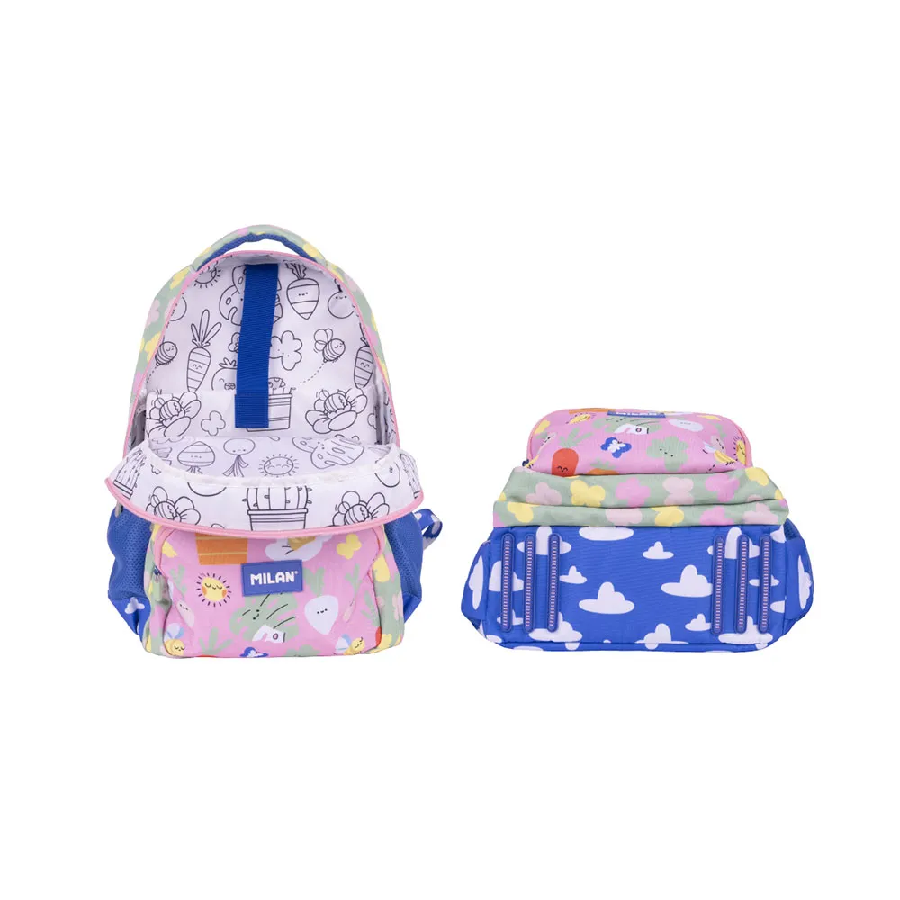 Milan Special Series 4 Reißverschluss Schulrucksack 25l, Green Milan Special Series 4 Reißverschluss Schulrucksack 25l, Green