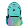 Milan Sunset 4 Zip School 25l Rucksack, Green