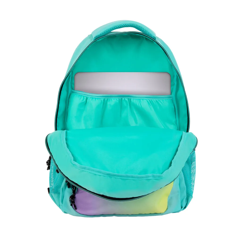 Milan Sunset 4 Zip School 25l Rucksack, Green
