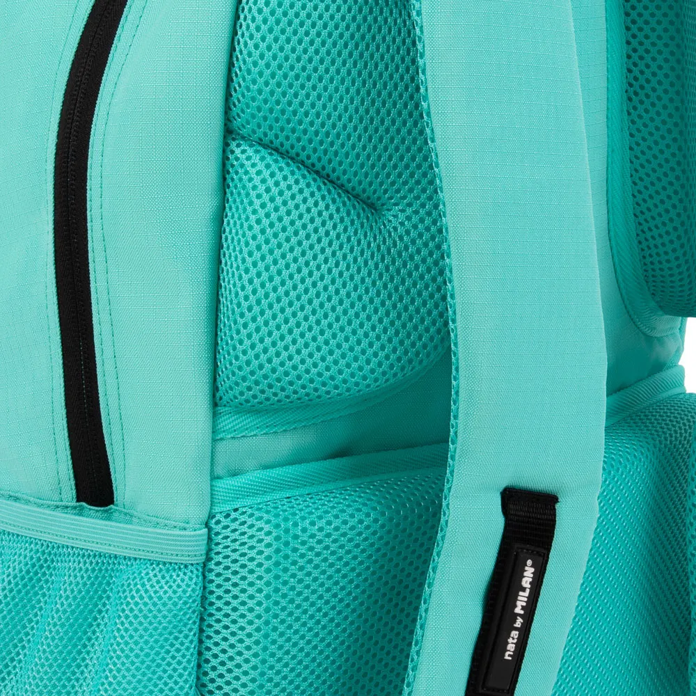 Milan Sunset 4 Zip School 25l Rucksack, Green