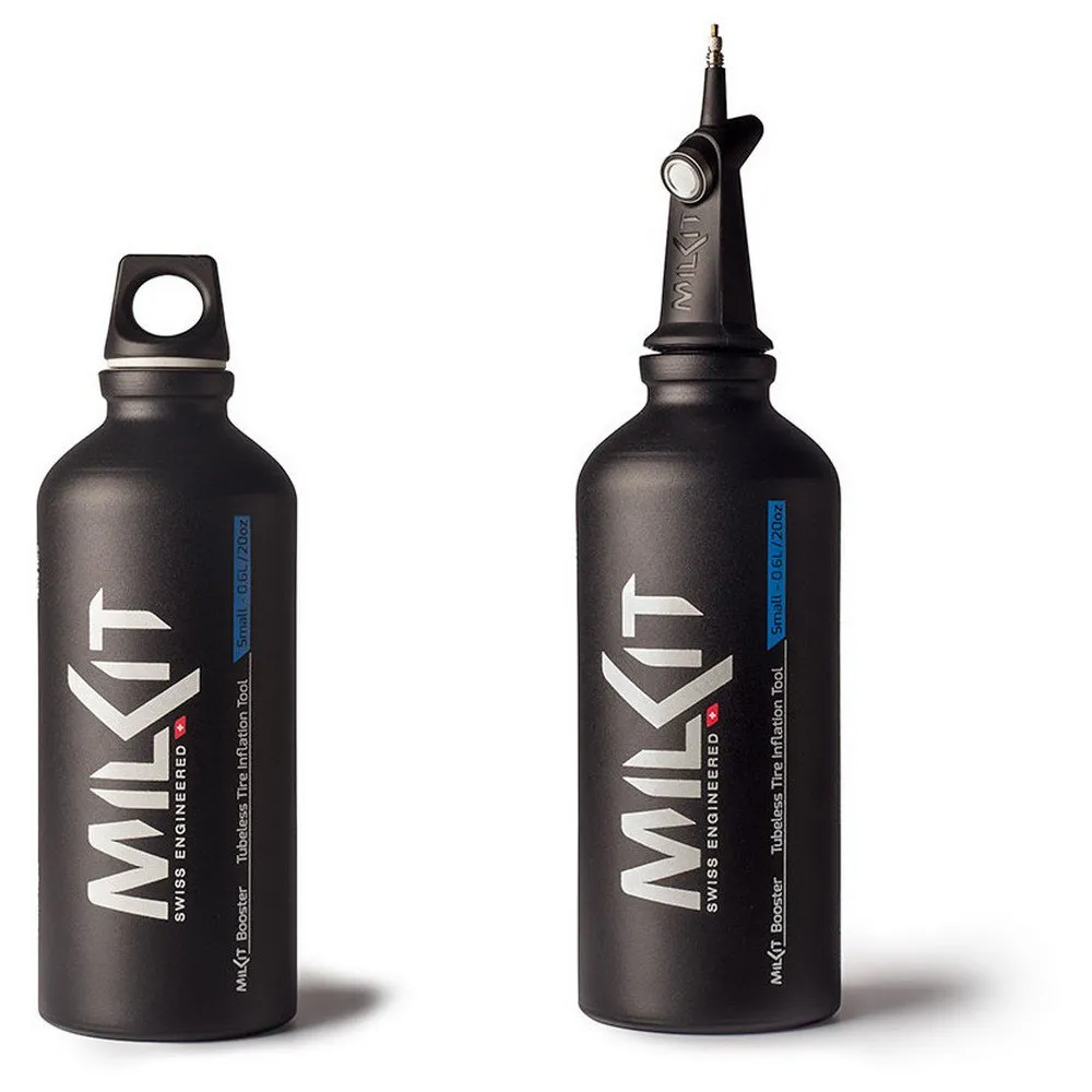 milKit Tubeless Booster Tire 0.60l Co2-kartusche, Black, One Size milKit Tubeless Booster Tire 0.60l Co2-kartusche, Black, One Size