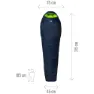 Millet Baikal 1100-4°c/0°c Schlafsack Refurbished, Saphir
