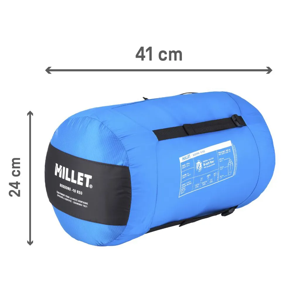 Millet Bossons-10°c Schlafsack, Icon blue / black Millet Bossons-10°c Schlafsack, Icon blue / black
