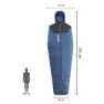 Millet Bossons 5°c Schlafsack, Dark denim