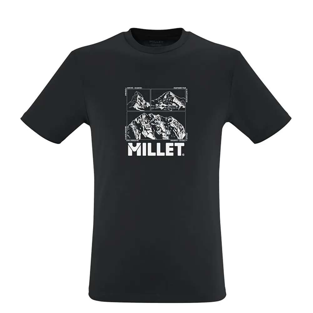 Millet Chammonix Logo Kurzarm-t-shirt Millet Chammonix Logo Kurzarm-t-shirt