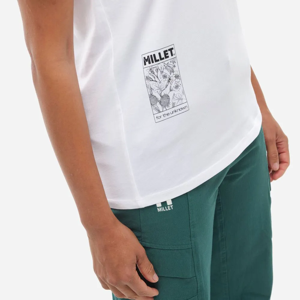 Millet Chamonix Flower Kurzarm-t-shirt Millet Chamonix Flower Kurzarm-t-shirt