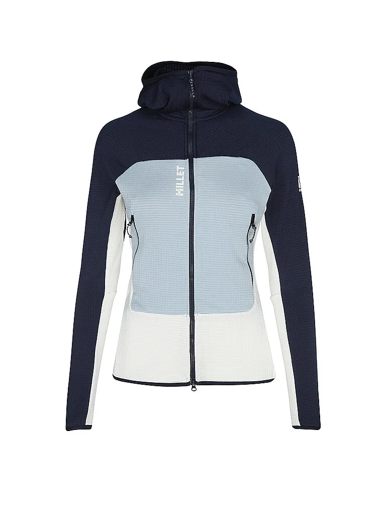 Millet Damen Fleecejacke Fusion Grid Hoodie Millet Damen Fleecejacke Fusion Grid Hoodie