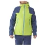 Acid green / dark denim