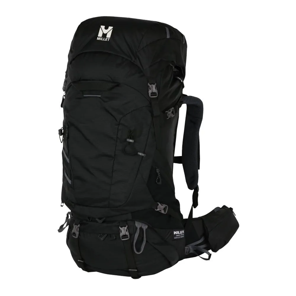 Millet Hanang 65+10l Rucksack, Black / black Millet Hanang 65+10l Rucksack, Black / black